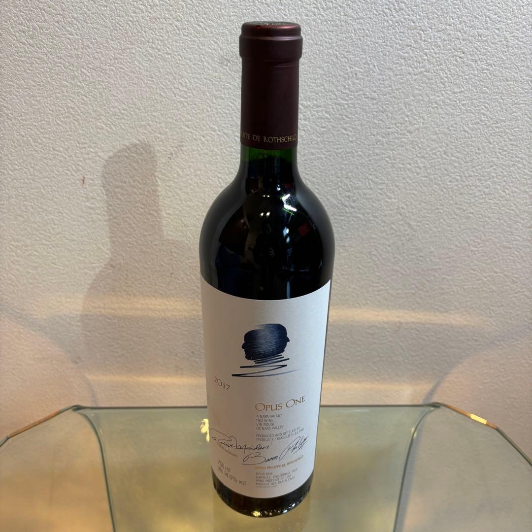 NA3104 未開栓! OPUS ONE オーパスワン 2017 ワイン 750