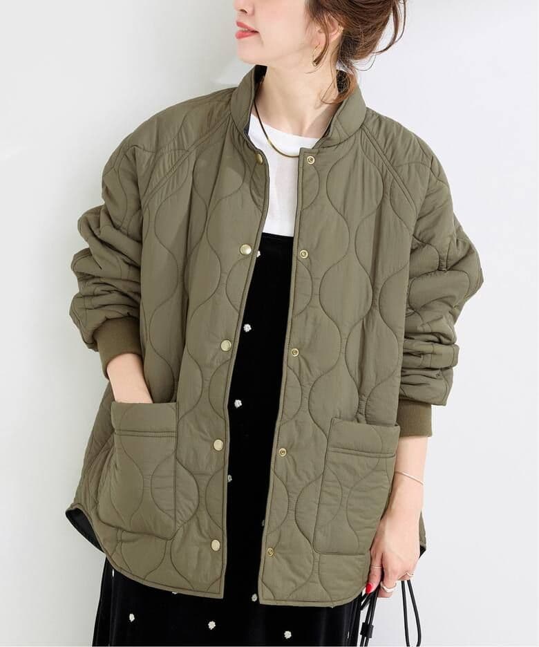 新品♪B.C STOCK ウォッシャブル / キルティングリバーシブルブルゾン