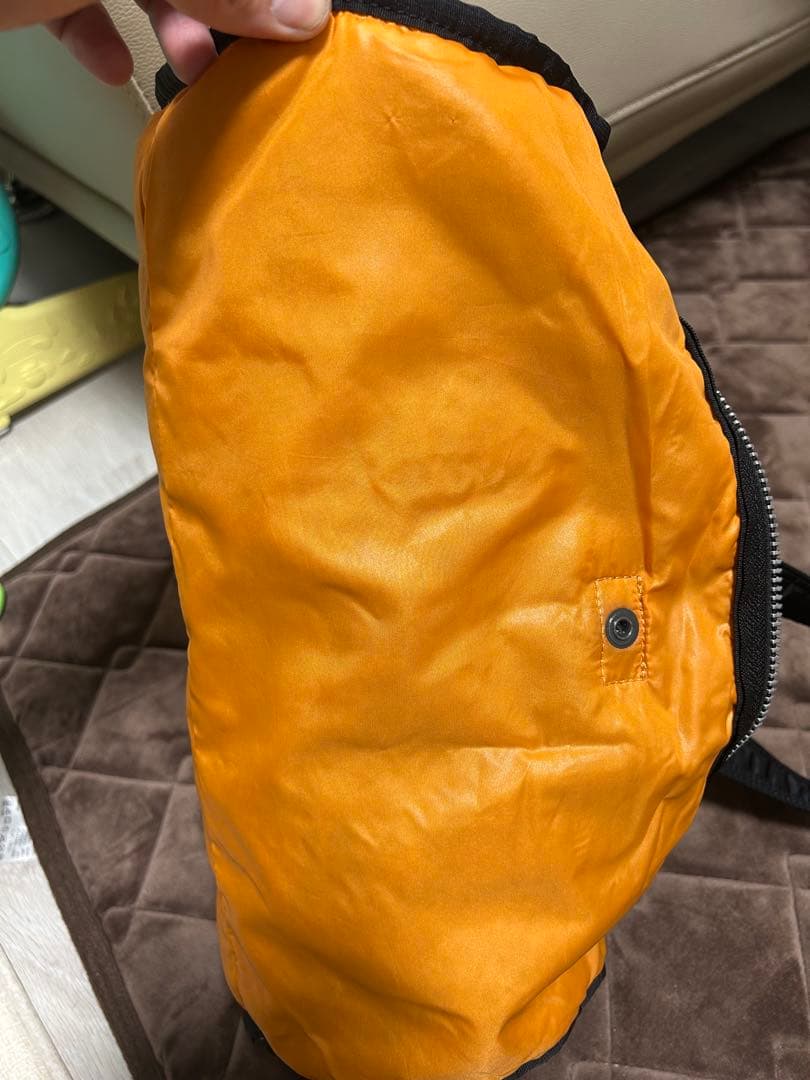 【美品】PORTER ブラック タンカーダッフルバッグ美品