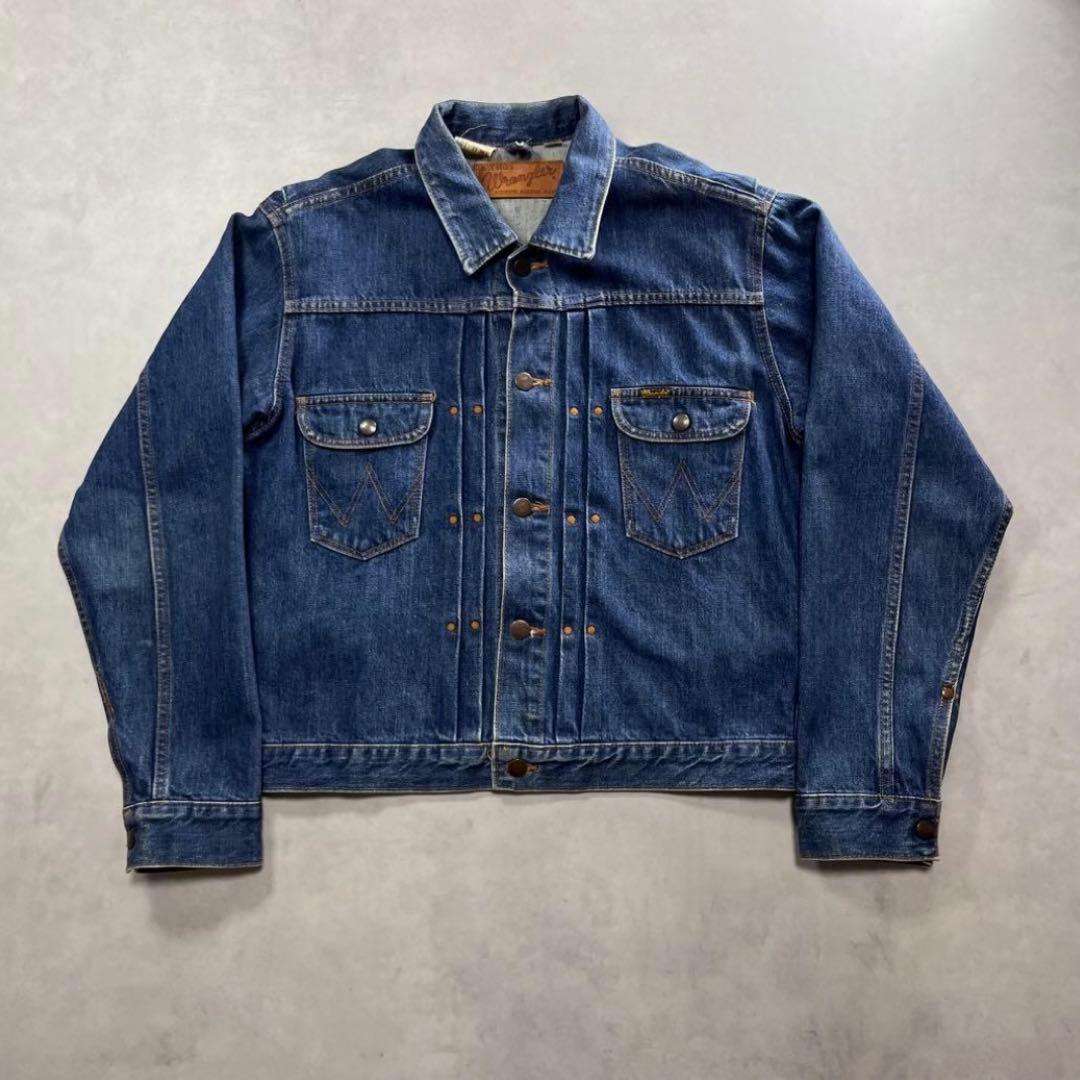 ◎60s Wrangler 111mj デニムジャケット 濃紺 復刻 ⑩