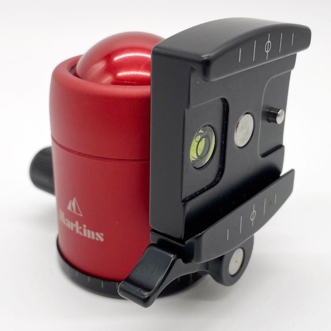 ■マーキンス Q3iTRQ-RD レバーシュー 自由雲台 ワインレッド