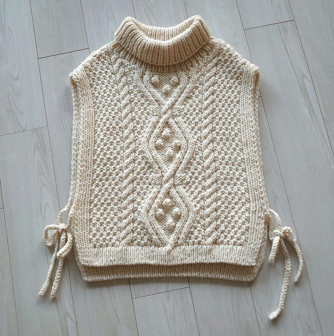 nest Robe ペルーニットベスト