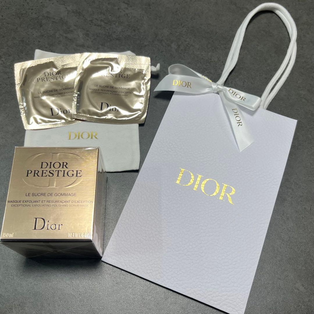 【ショッパー＆サンプル＆巾着付き】ディオール プレステージ ル ゴマージュ 現品
