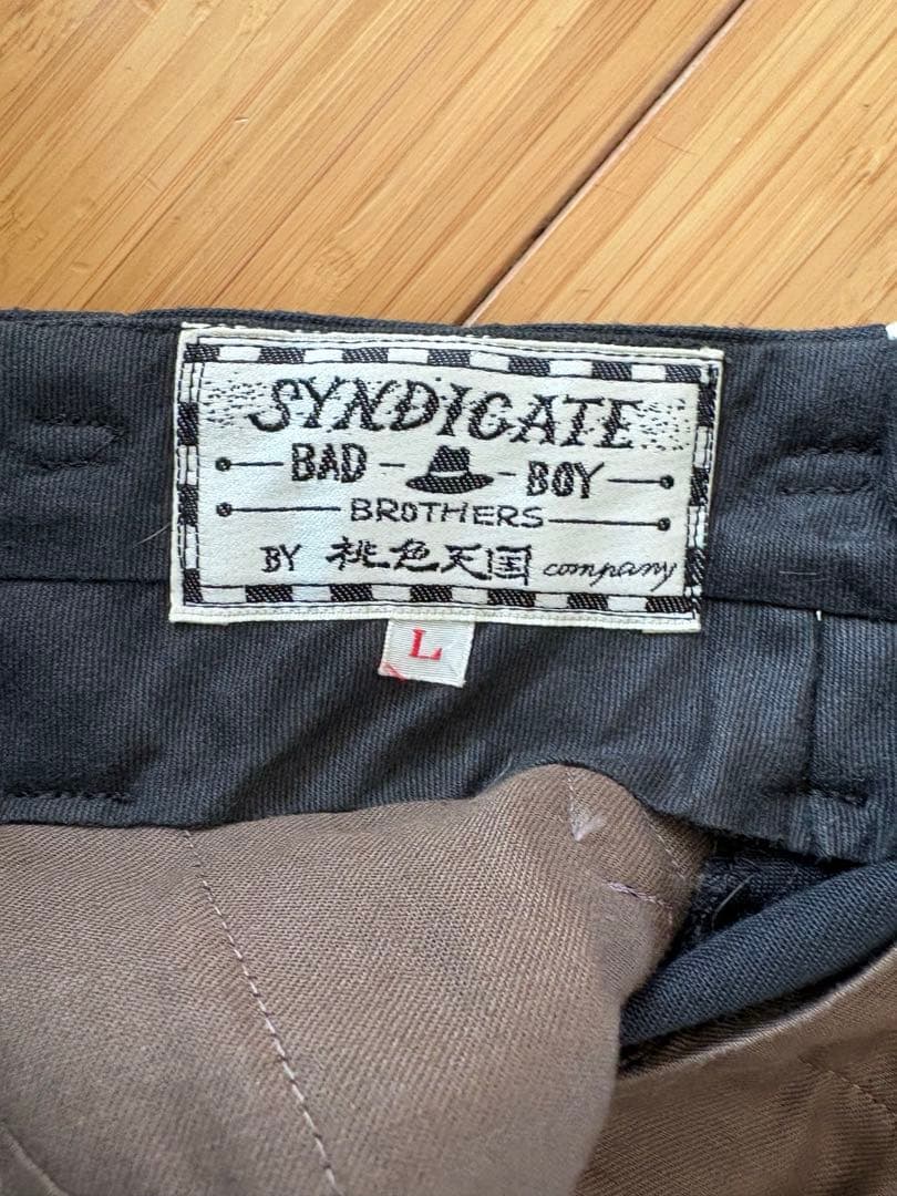 SYNDICATE BAD BOY BROTHERS パンツ L ロカビリー