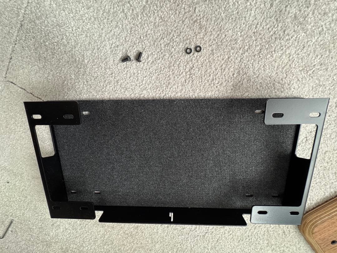 Balolo デスクシェルフ　＋　純正ラージトレイ　＋　amesoba トレイ