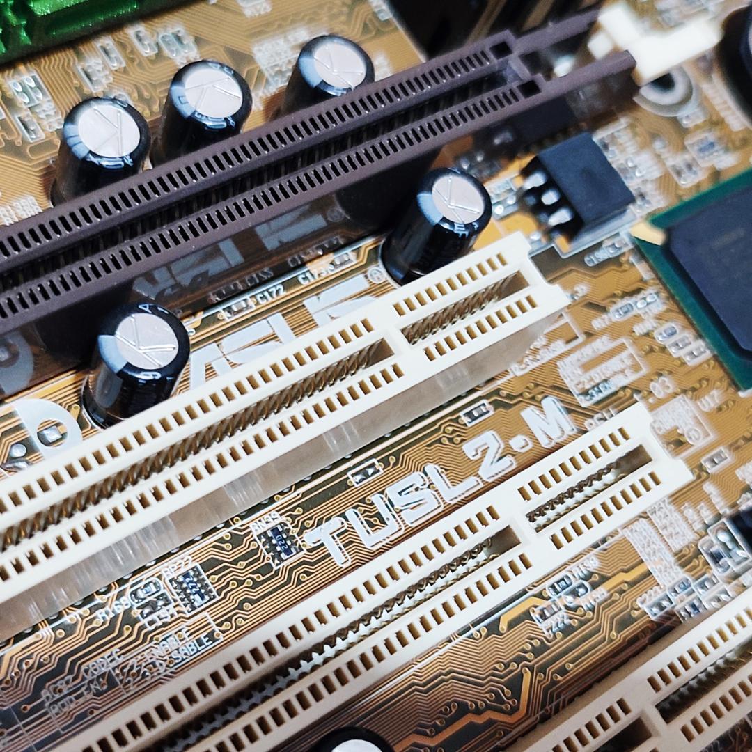 【希少】マザーボード ASUS TUSL2-M Socket370 レトロPC