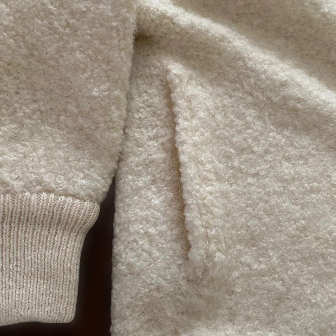 新品タグ付き23区 (洗える)ブークレニット ブルゾン32