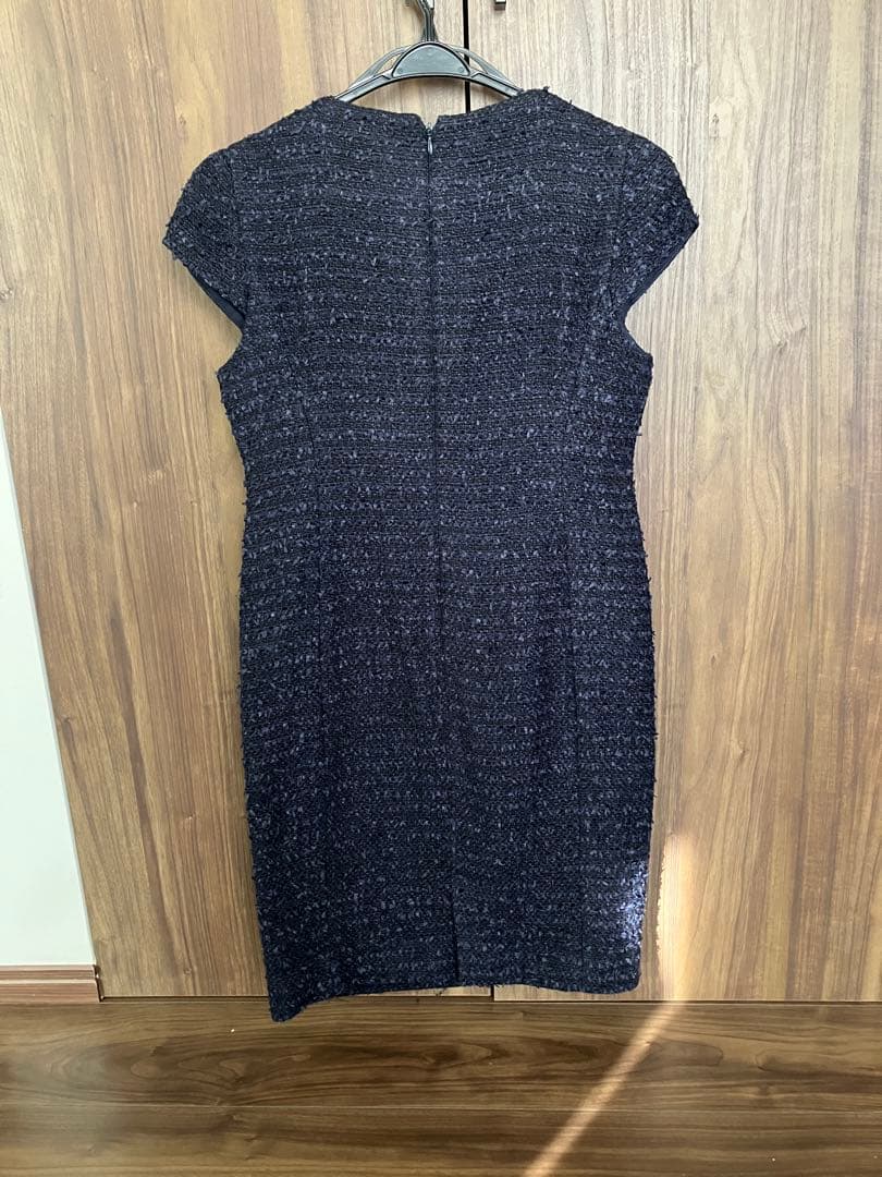 アンテプリマ　ツイード　ジャケット　ワンピース　セット　ネイビー　フォーマル