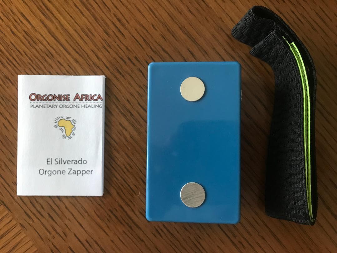 オルゴンザッパー　純銀製電極　USB充電池付