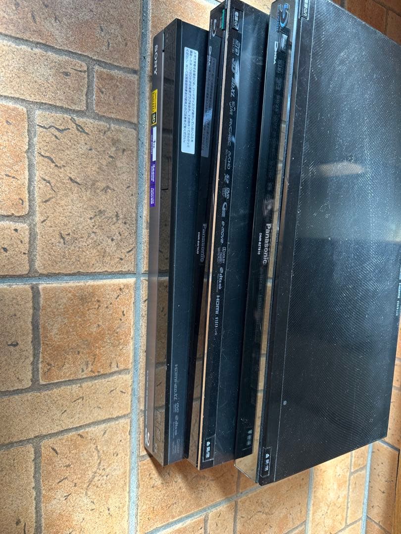 ブルーレイ/DVDレコーダーセット　　3台まとめ