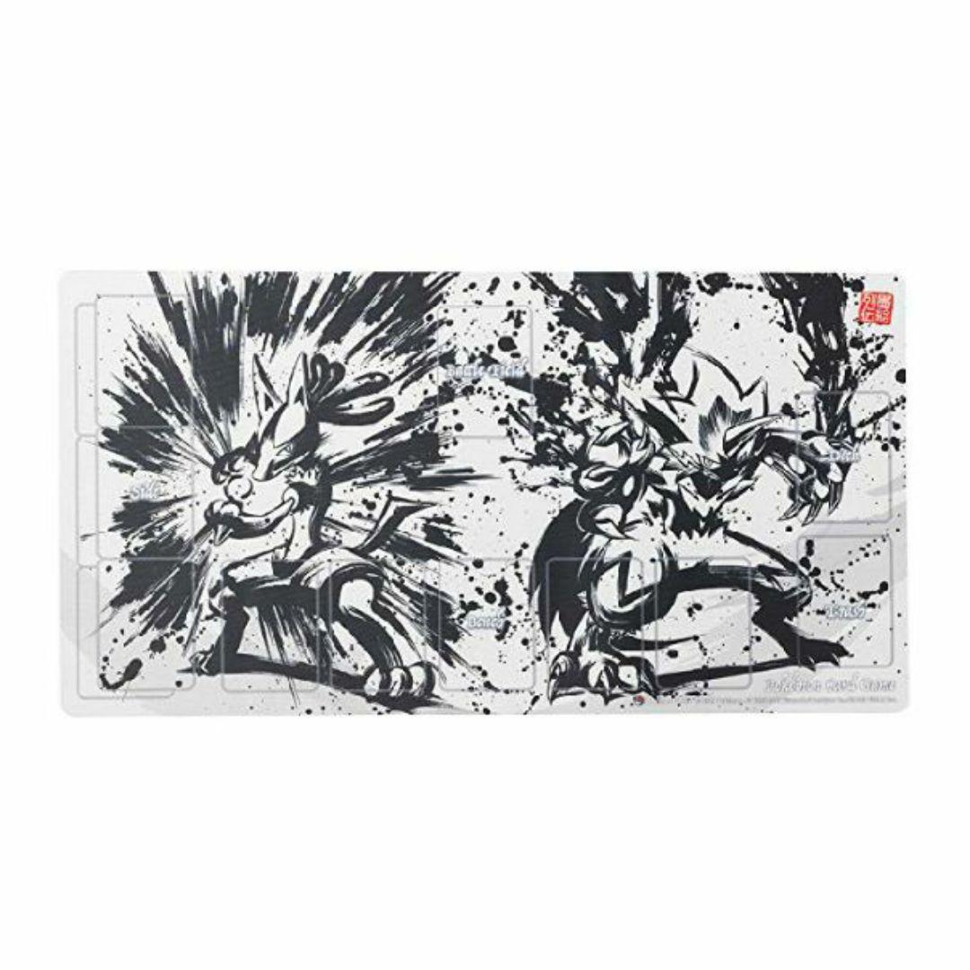 【ツツヤ】ポケモンカードゲーム ラバープレイマット 墨絵列伝 【全3種類】