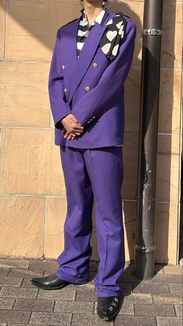 テーラードジャケット セットアップスーツ 80s ヴィンテージ 古着