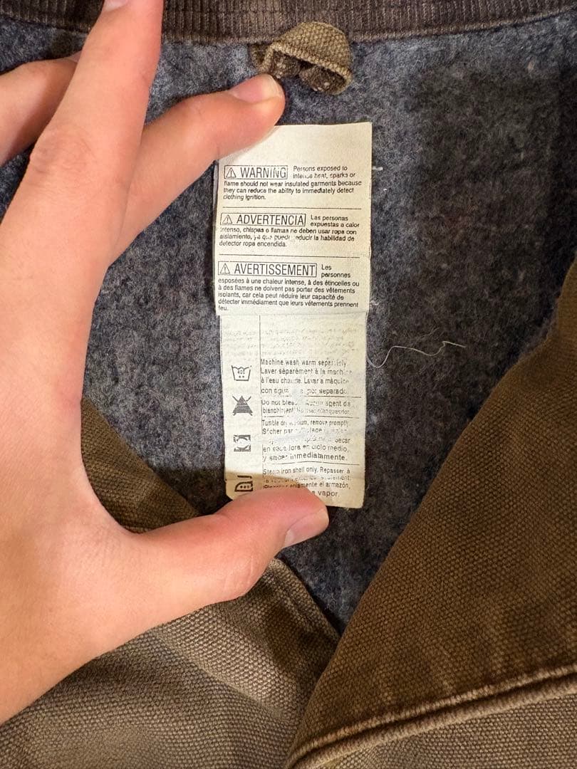 ま*P様 Mサイズ　USA製 Carhartt チョアコート　DKB