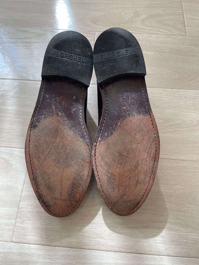 名作FLORSHEIM COBRA VAMP 8.5 ブラウン