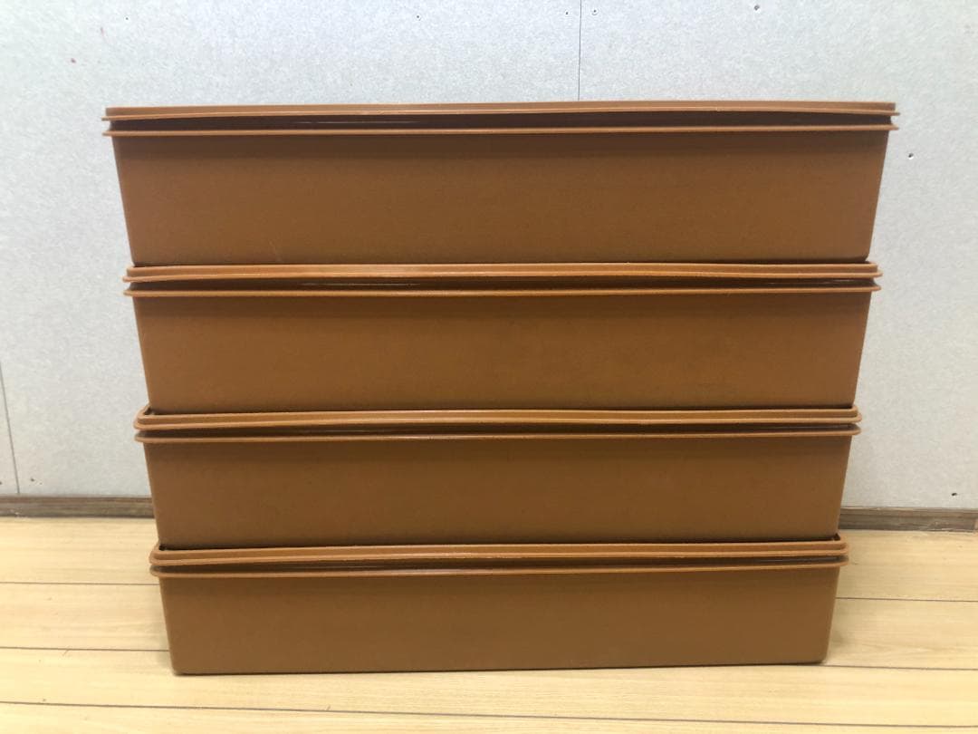 TUPPERWARE タッパーウェア　スーパーケース　ブラウン　75027-2-