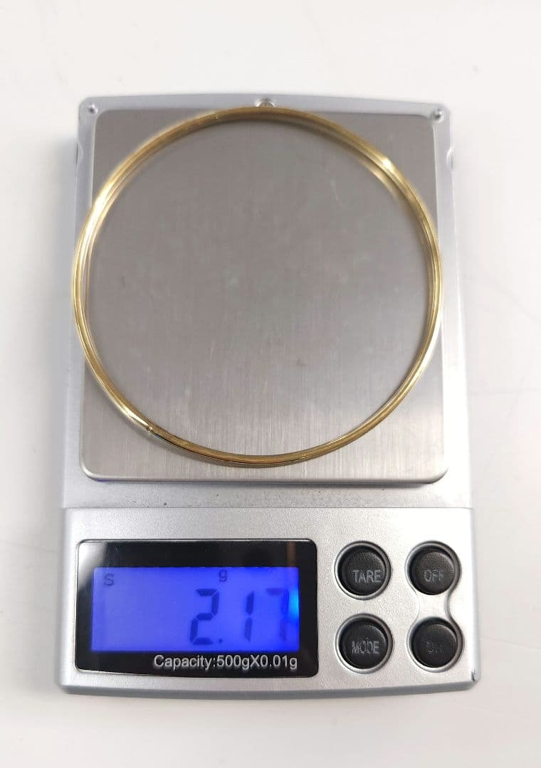 k18 バングル 2.17g