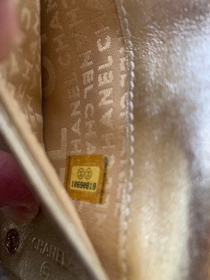 CHANEL デニム長財布