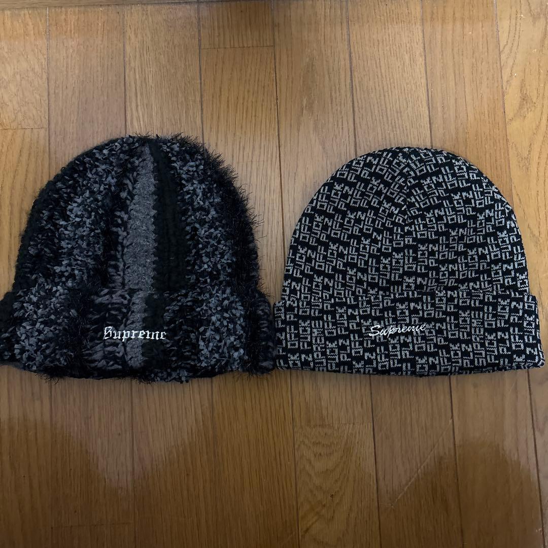 Supreme ニット帽 2点セット
