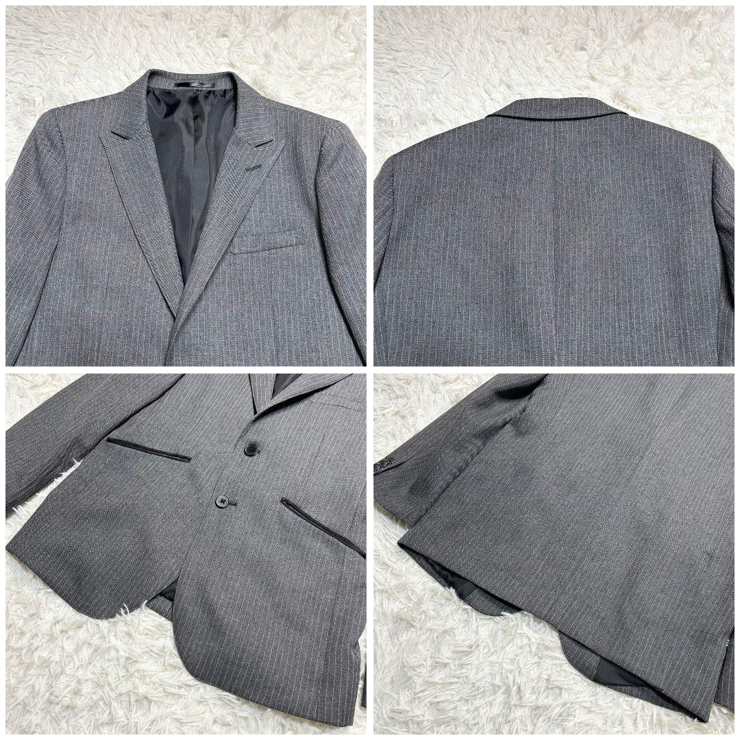 【美品】ワンダーファクトリー フォーマル スーツ キッズ 170 グレー 卒服