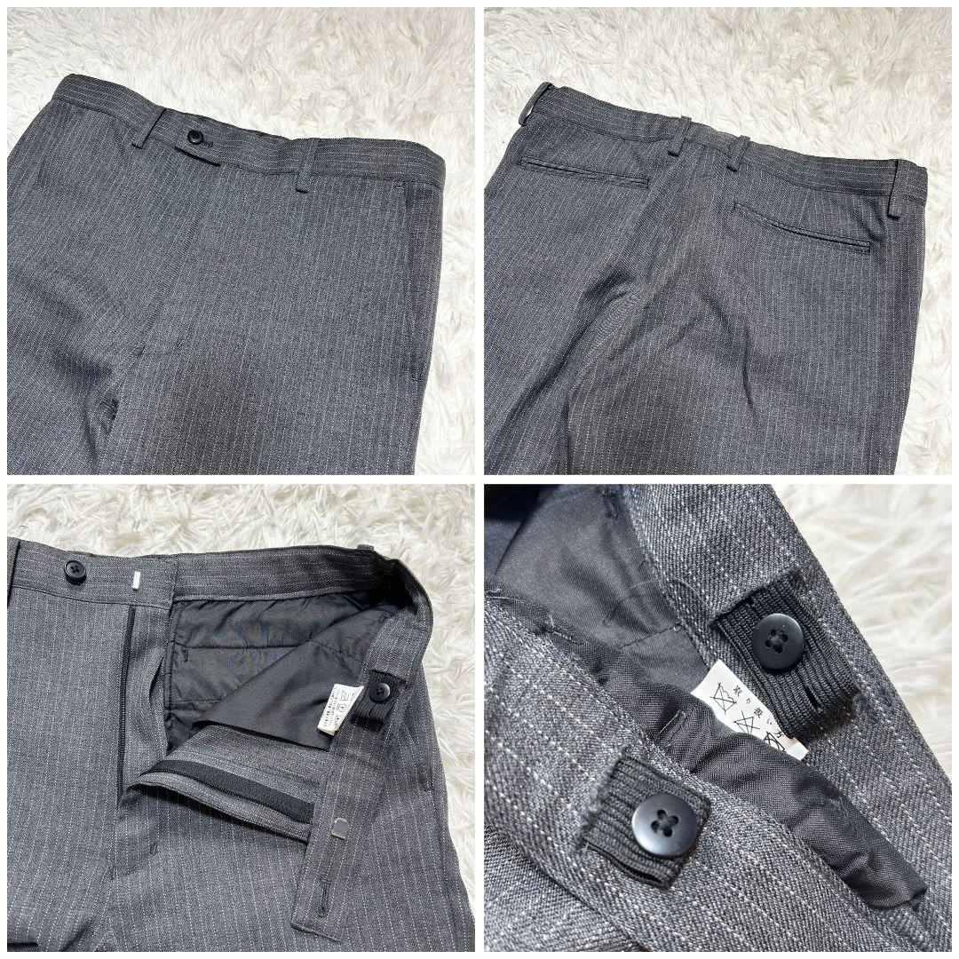 【美品】ワンダーファクトリー フォーマル スーツ キッズ 170 グレー 卒服