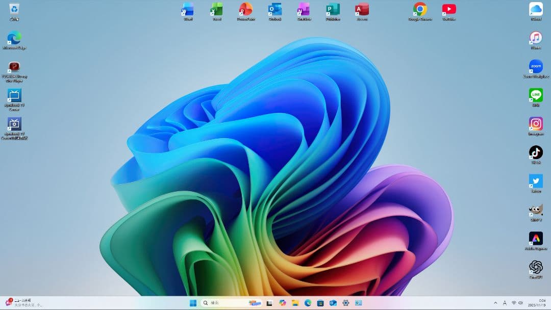 東芝TVPC BSCS i7 SSD500GB 16GB W11Pro 25H2