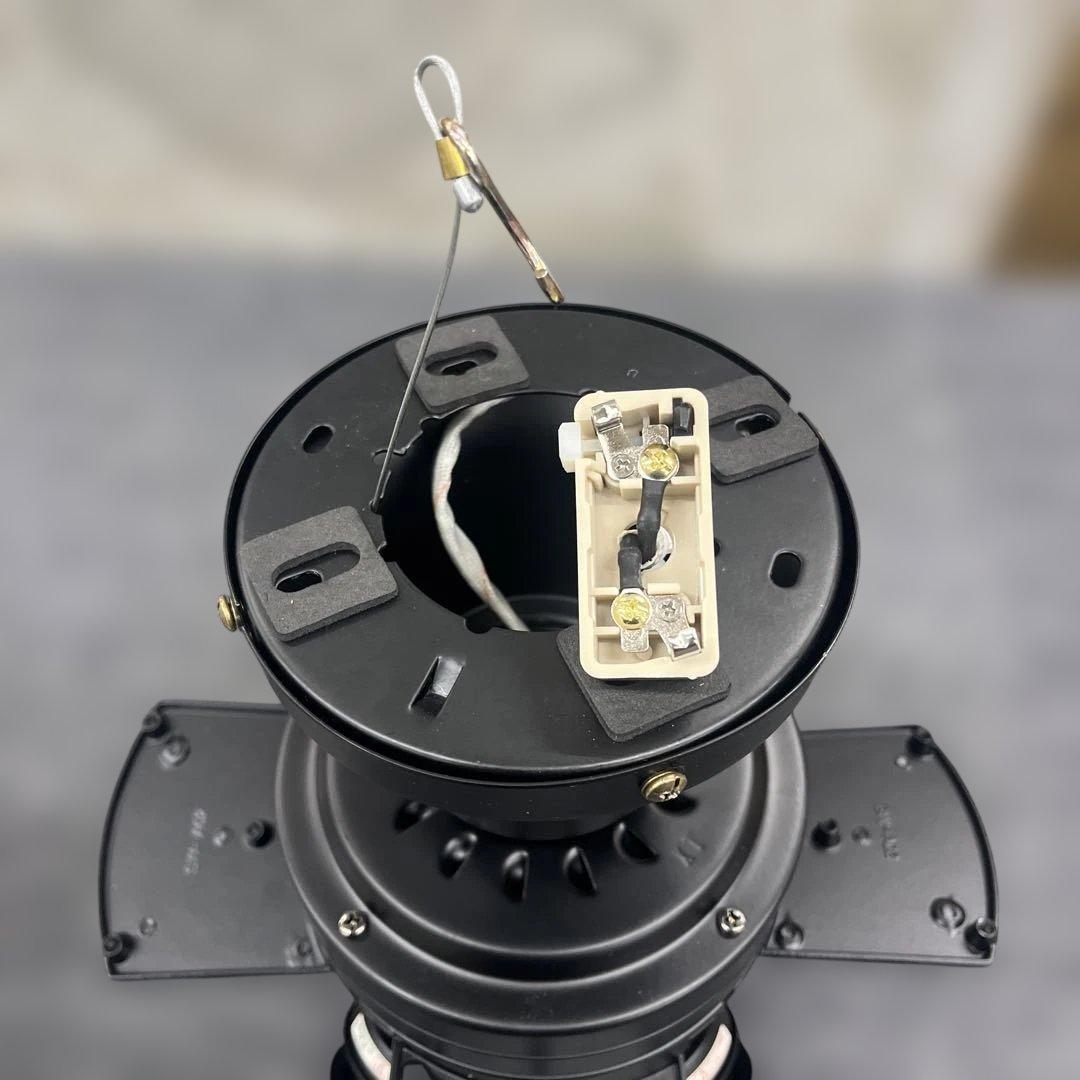 シーリングファン ブラック　JAVAlO ELF JE-CF003-BK ②