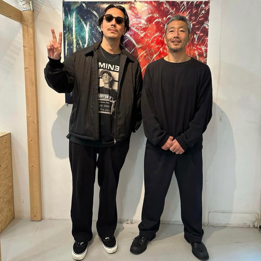 23AW VAINL ARCHIVE 中綿ナイロンジャケット ブルゾン