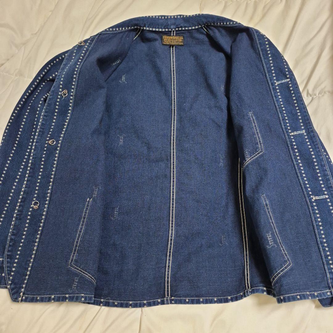 g*r様 フリーホイーラーズスターウォバッシュストライプワークコート36