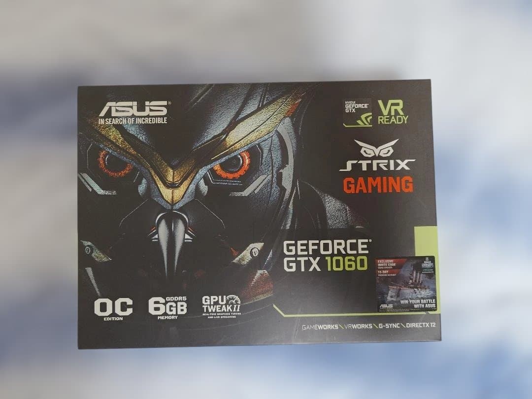 グラフィックボード・グラボ・ビデオカード ASUS GeForce GTX 1060 OC 6GB