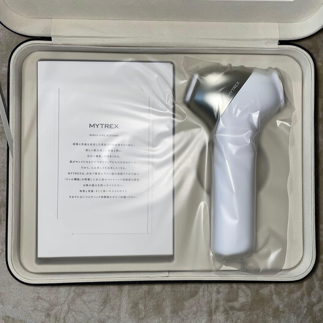 【新品・未使用】MYTREX MiRAY ONE ホワイト リフトアップ 美顔器