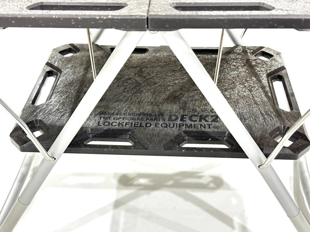 LFE TMT+DECK2+ peak 焚火Myテーブルセット！