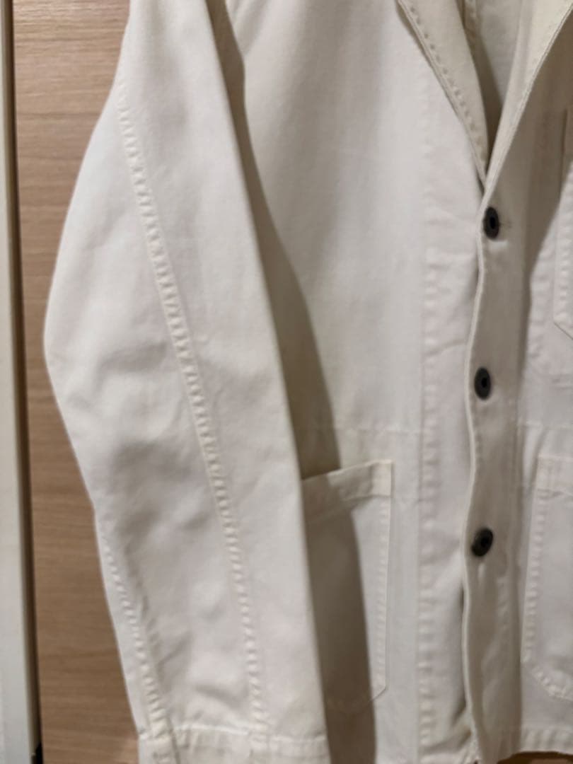 LYBRO ナイジェルケーボン　ダックテーラードジャケット 48 ホワイト