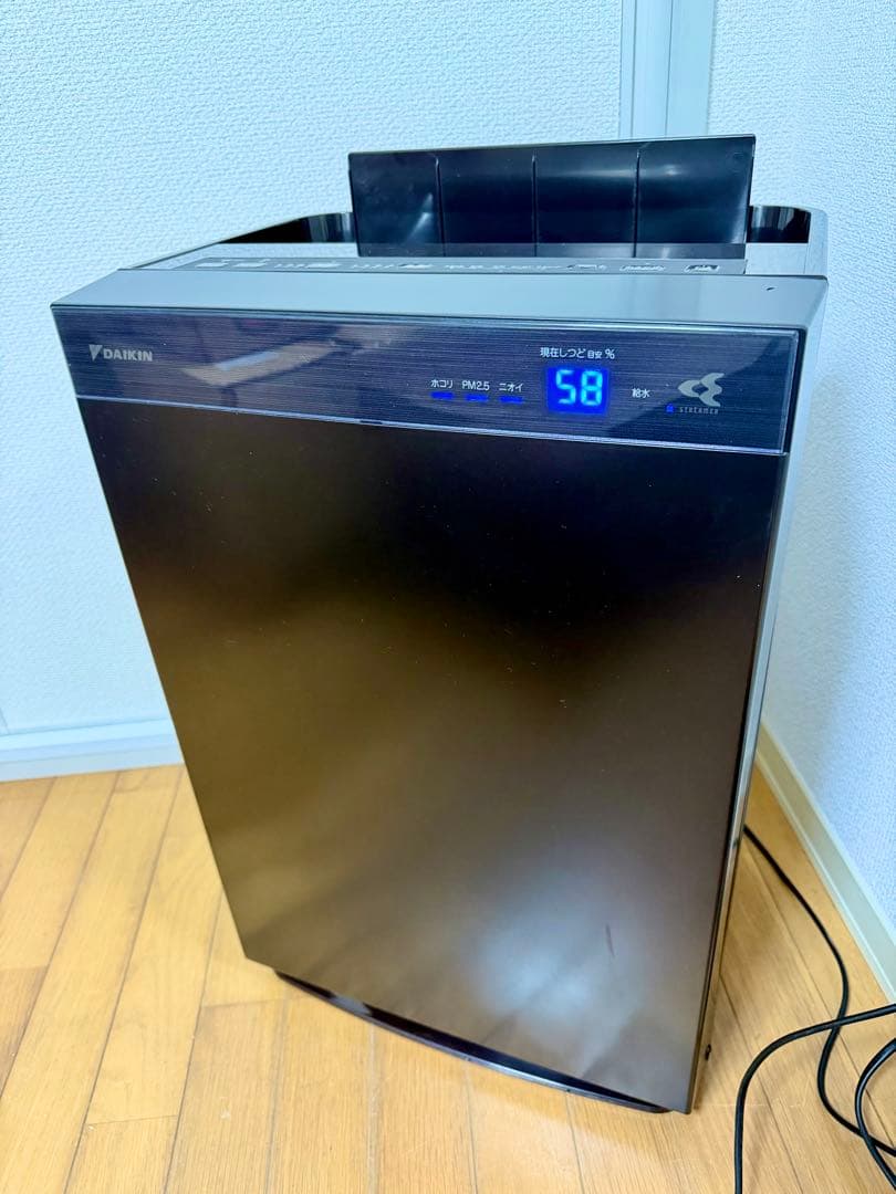 ダイキンACK70V-T 加湿ストリーマ空気清浄機 ブラウン 2018年製