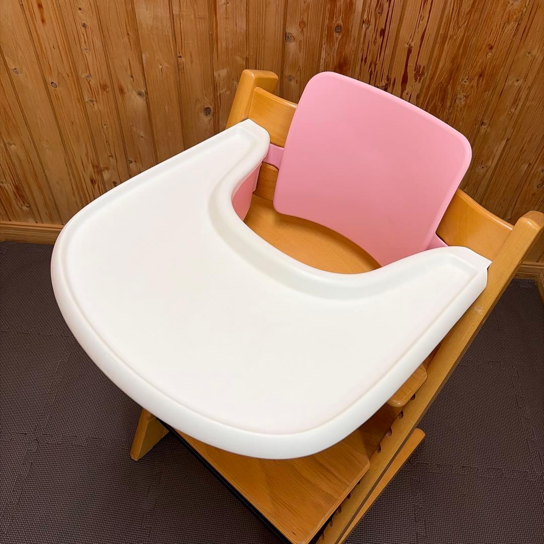 ストッケ トリップ トラップ ベビーチェア ベビーセット ナチュラル S/N3