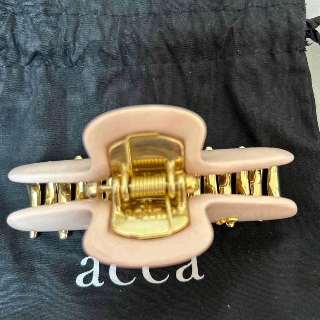 acca クロークリップ ピンク ゴールド