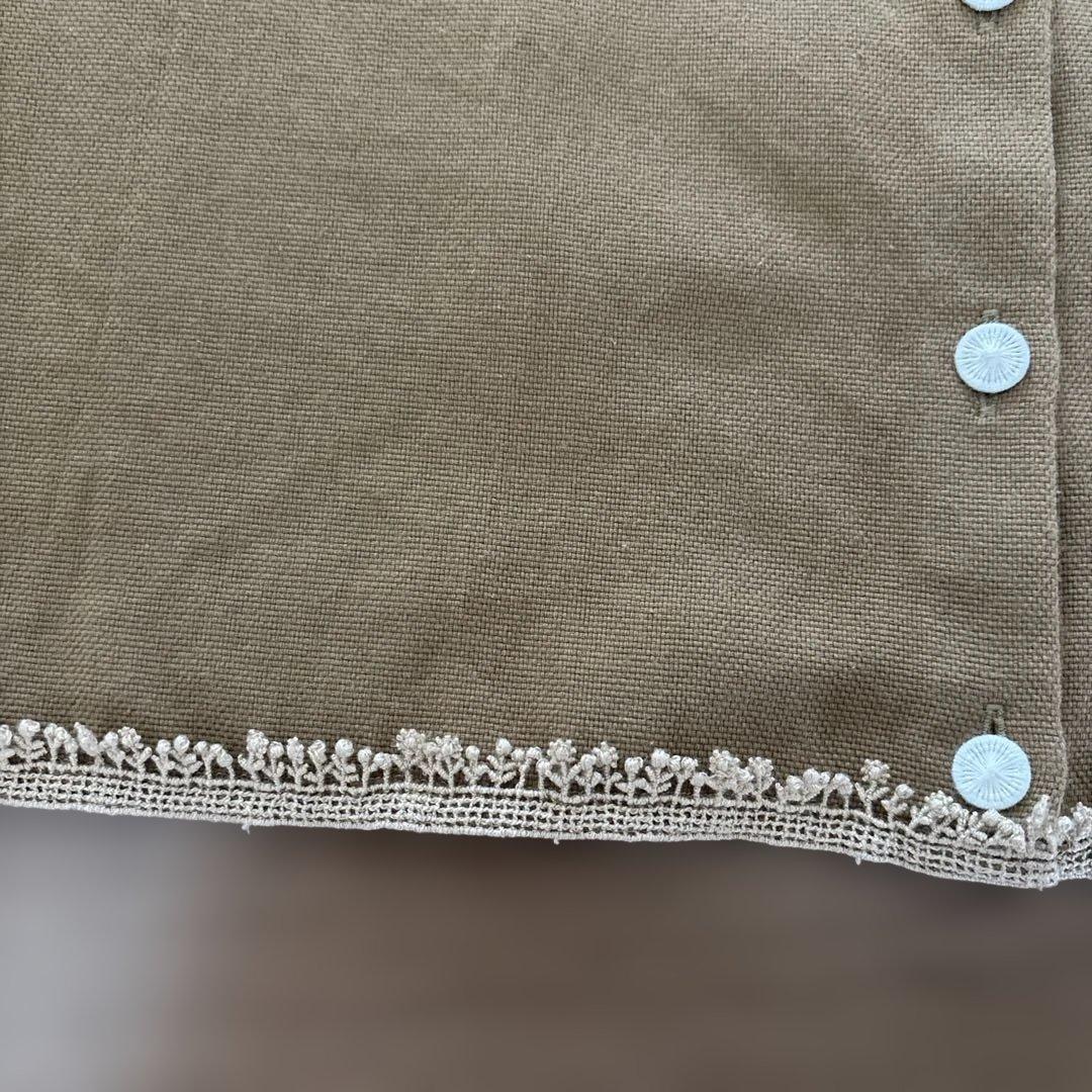 【セール】ミナペルホネン　ポロシャツ　フレンチスリーブ　Ischia