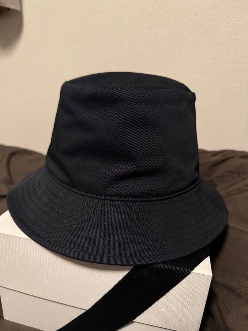 希少 CELINE トリオンフ　バケットハット ブラック　Lサイズ