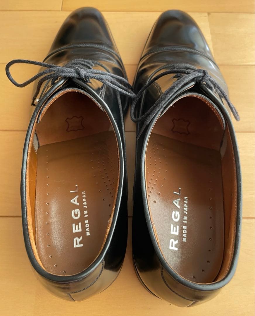 【リーガル】ストレートチップ　315R BD ブラック 25.0cm