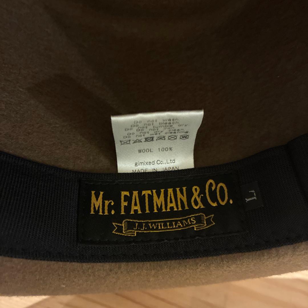 帽子 Mr.FATMAN & Co. THE FAT HATTER