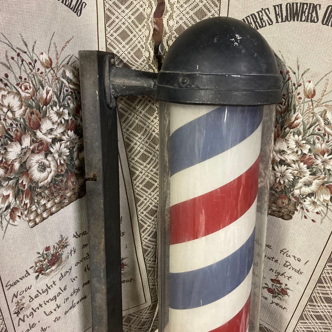 理容 床屋 サインポール 大阪サイン（株） OSB-8155 取付金具付き