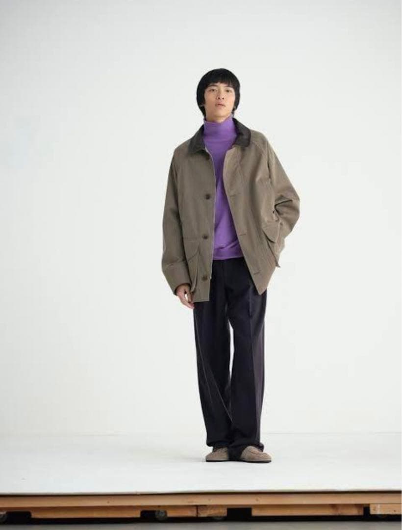 AURALEE 24AW ハンティングブルゾン A24AB02YG サイズ4