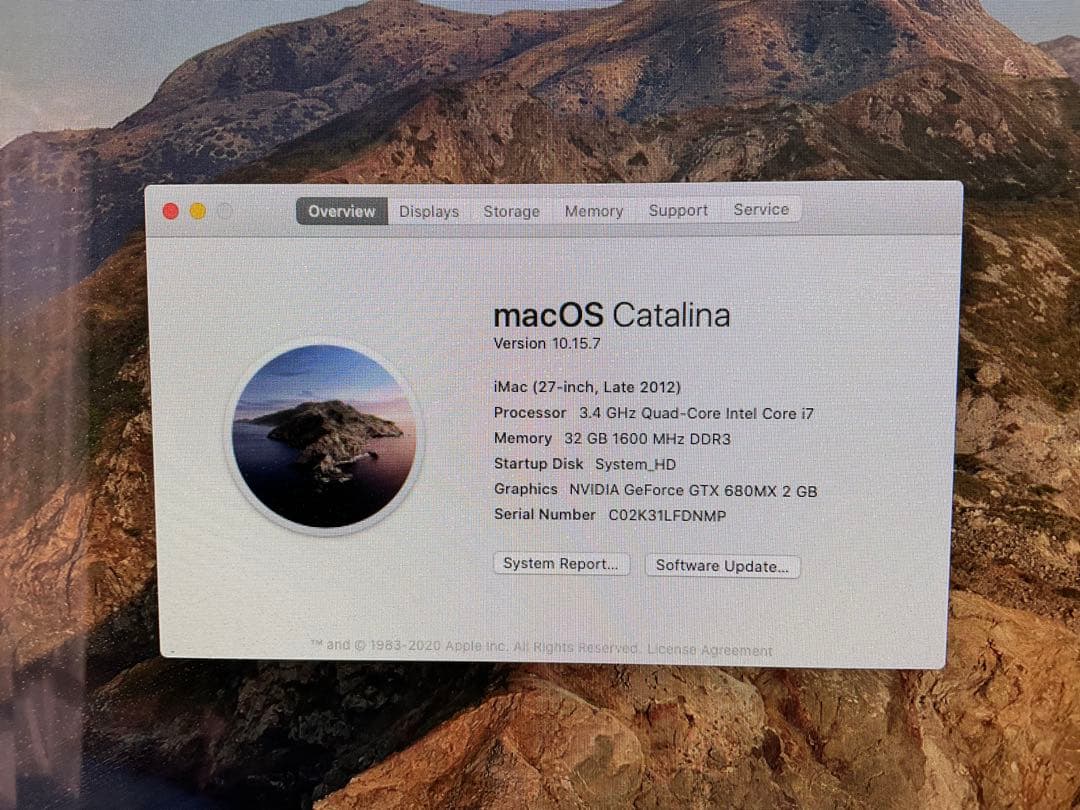 Apple iMac キーボード トラックパッド セット