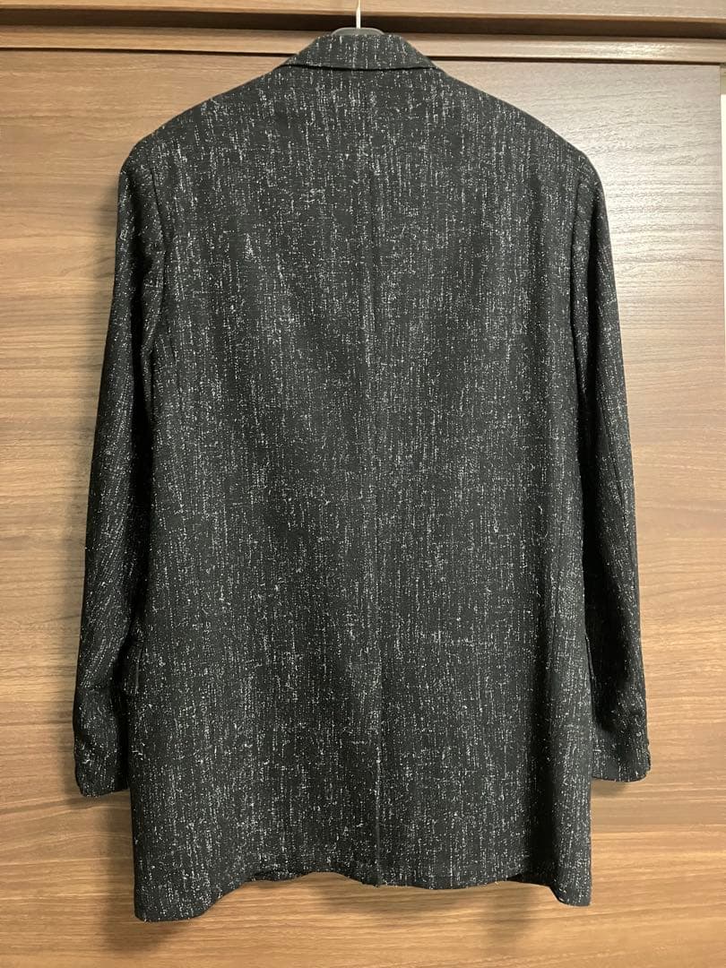 デ*ン様 スペシャル 50s テーラードジャケット カスリ 黒 ブラック　検　ギ