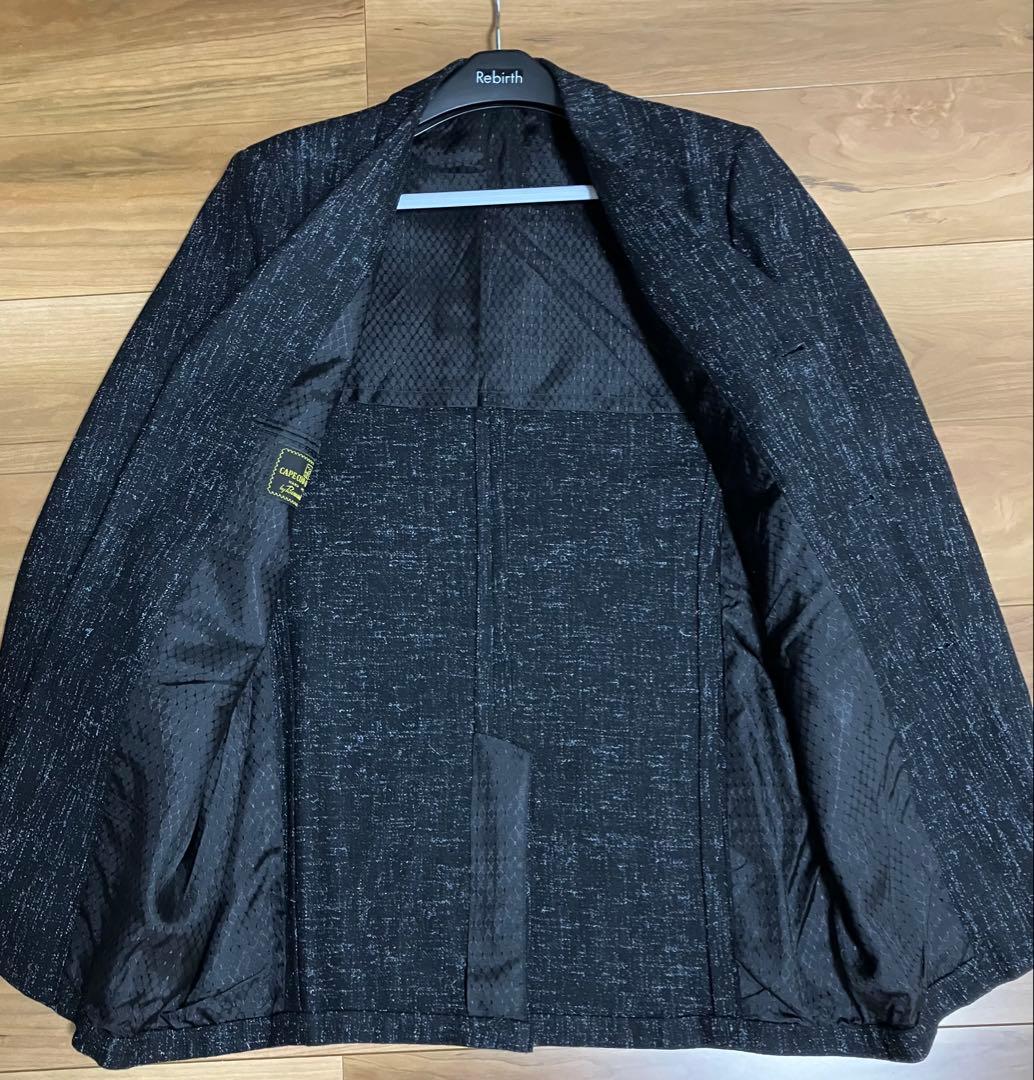 デ*ン様 スペシャル 50s テーラードジャケット カスリ 黒 ブラック　検　ギ