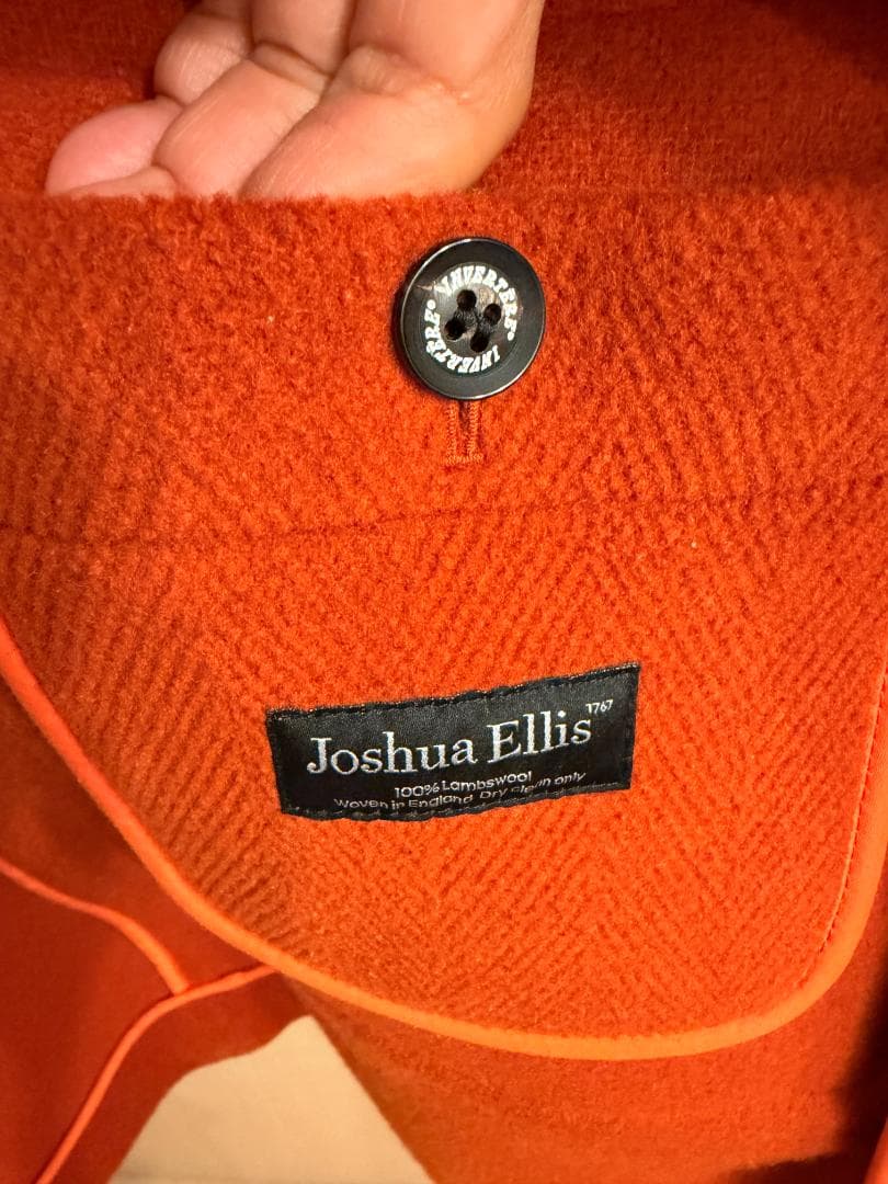 INVERTERE ダッフルコート オレンジ 38 2025年購入 美品