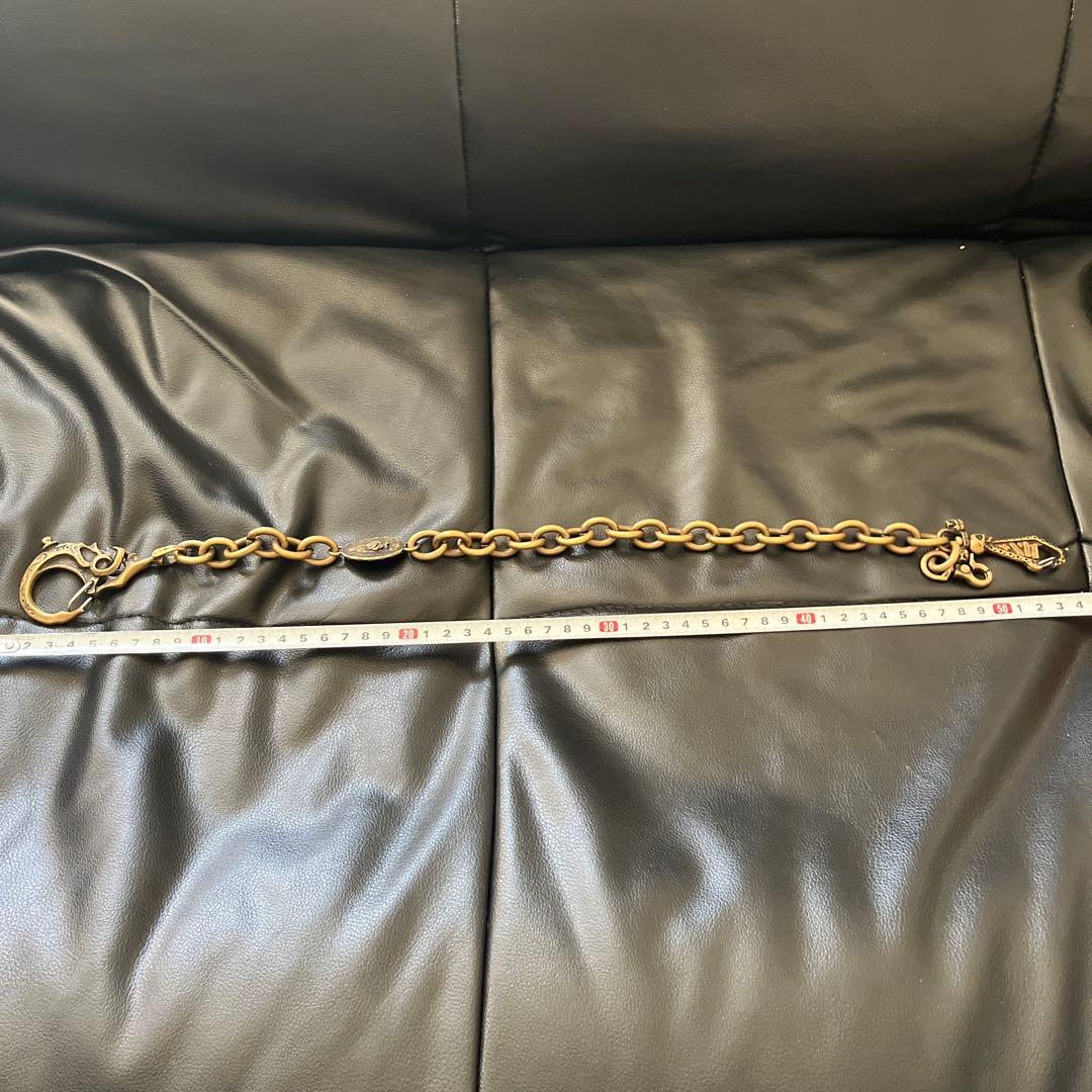 値下げしました！　galcia ガルシア　真鍮　ウォレットチェーン　オーダー