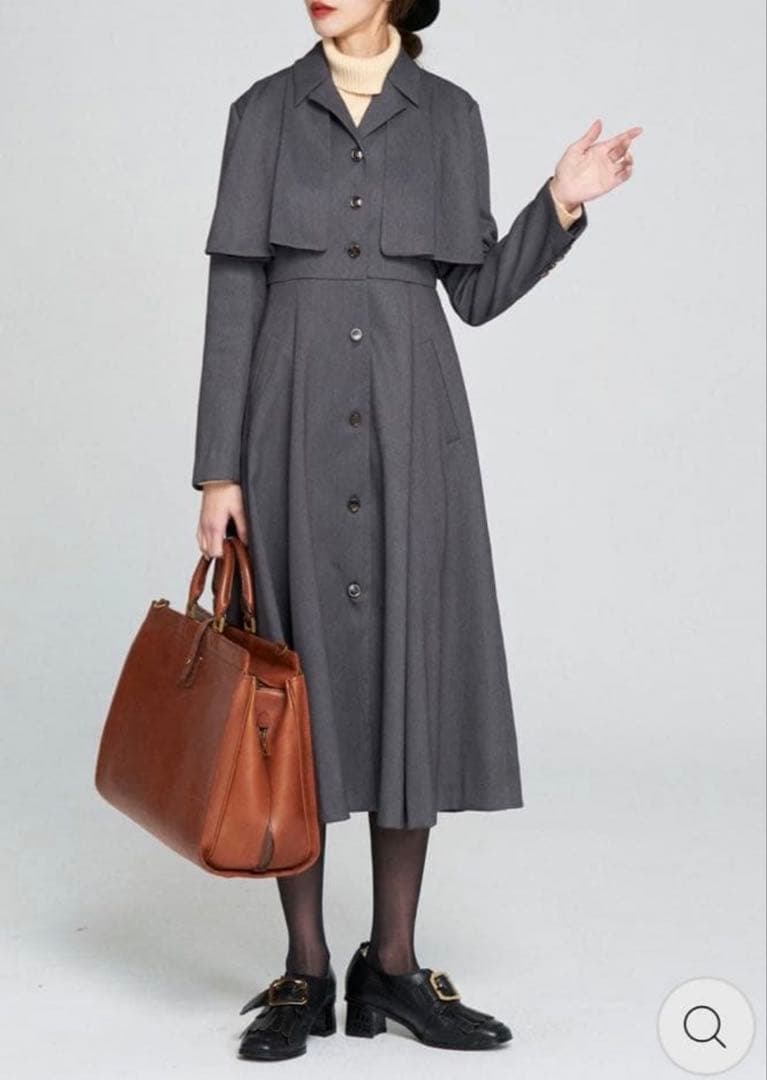 Tnewties《賞金100万円》インバネスコートドレス　ロングコート