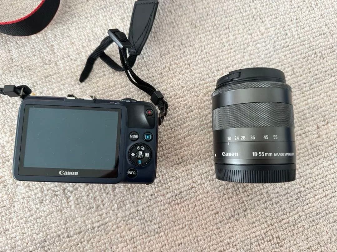 Canon EOS M2 ベイブルー　18-55mmレンズ