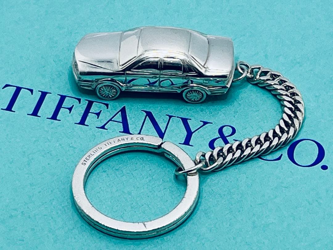 c074 希少　ティファニー　MITSUBISHI SIGMA キーホルダー