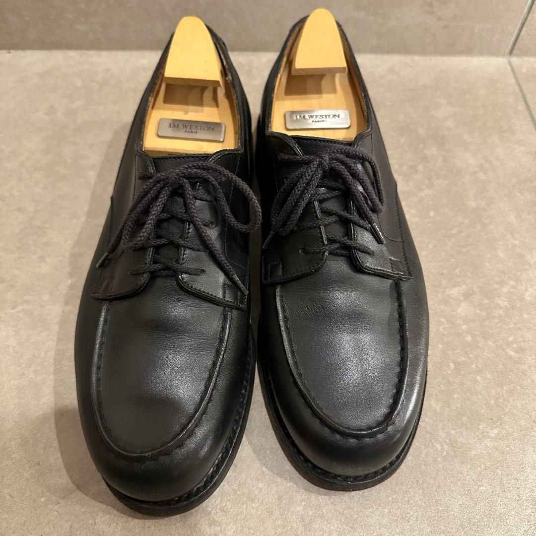 J.M.WESTON Golf 6E黒 ブラック 純正シューツリー付き